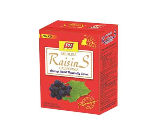 Nho khô đen Raisins 150g - Lợi ích và cách sử dụng tối ưu