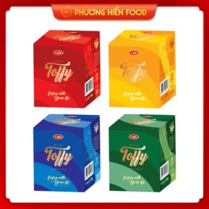 Kẹo mềm hương trái cây Mini Toffy hiệu LaLe – 100g hộp giấy [PHG-5269] – mẫu mới