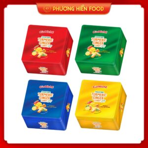 Kẹo Gừng Nghệ Không Đường Hỗn Hợp Hiệu Corniche 100g HS các vị