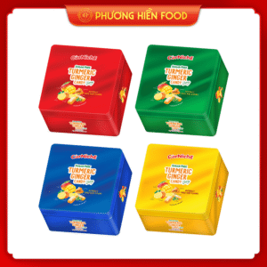 Kẹo Gừng Nghệ Không Đường Hỗn Hợp Hiệu Corniche 100g HS các vị