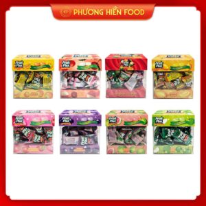 Kẹo mềm Fruit Plus hương trái cây hộp Mika 100g