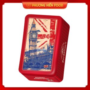 KẸO TOFFEES HỖN HỢP HIỆU BUCHANAN’S 120G HỘP SẮT