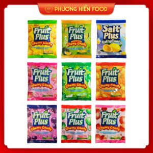 Kẹo mềm Fruit Plus hương trái cây 100g và 120g