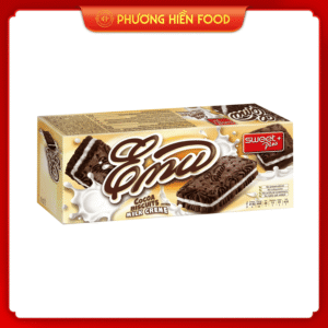 Bánh quy cacao nhân kem hiệu UMU 160G hộp giấy