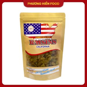 Nho khô vàng raisins 280g túi