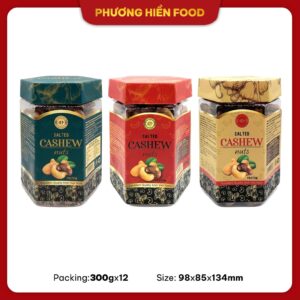 Hạt điều hộp nhựa 300g [PHG-4828]