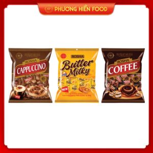 Kẹo Rosha gói 125g các vị