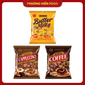 Kẹo Rosha gói 300g các vị