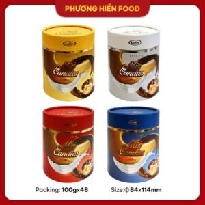 Kẹo Cứng Rosha hỗn hợp 100g – Lon giấy