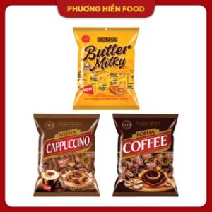 Kẹo Rosha gói 125g các vị