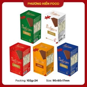 Sô cô la hỗn hợp cao cấp hiệu Belgian 102g
