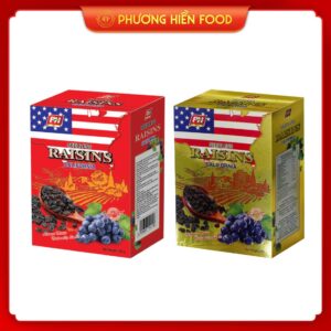 Nho khô đen PH Seedless Raisins 150g hộp giấy [PHG – 4118]