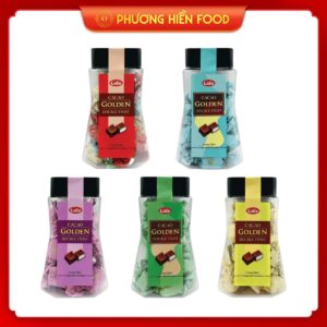 Socola hỗn hợp Cacao Golden Double Twist hiệu LaLe 180g