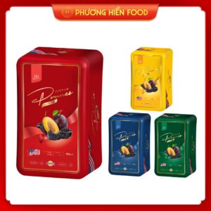 Mận khô tách hạt hiệu Sunweet 200g Hộp thiếc