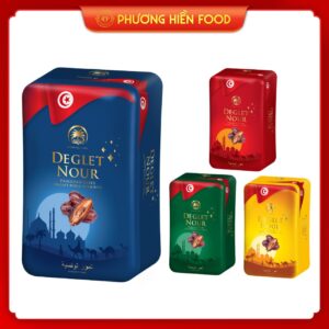 Chà là có hạt deglet nour hiệu Ma'duomo 250g Hộp thiếc