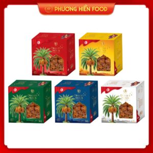 Chà là có hạt deglet nour hiệu Ma'duomo 250g Hộp giấy