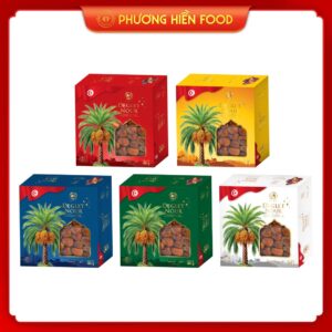 Chà là có hạt deglet nour hiệu Ma'duomo 400g Hộp giấy