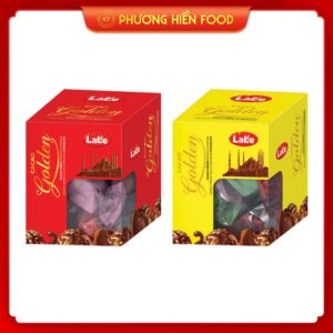 Socola hỗn hợp Cacao Golden Double Twist hiệu LaLe – 90g hộp giấy
