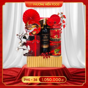 Giỏ Quà Tết Cao Cấp Phương Hiền Food 2026 – PHG36