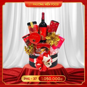 Giỏ Quà Tết Cao Cấp Phương Hiền Food 2026 – PHG37