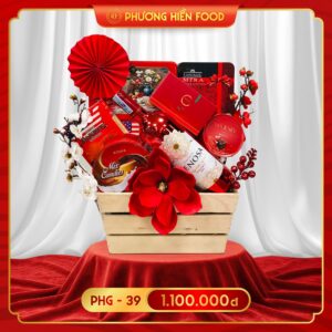 Giỏ Quà Tết Cao Cấp Phương Hiền Food 2026 – PHG39