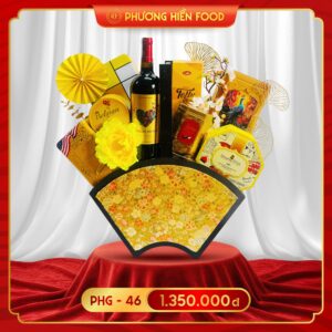 Giỏ Quà Tết Cao Cấp Phương Hiền Food 2026 – PHG46