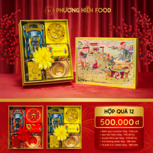 Hộp Quà Tết Phương Hiền Food 2026 – PHH12