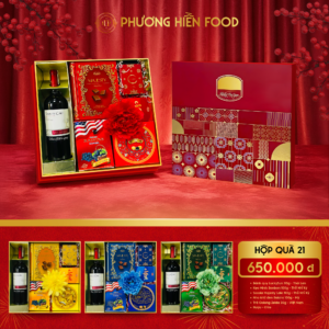 Hộp Quà Tết Phương Hiền Food 2026 – PHH21