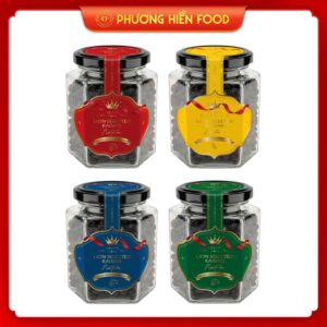 Nho khô đen Raisins 210g hũ thủy tinh
