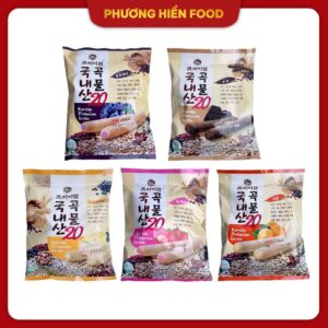 Bánh 20 loại hạt cao cấp Hàn Quốc vị trái cây 150g