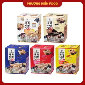 Bánh 20 loại hạt cao cấp Hàn Quốc hộp 150G-180G