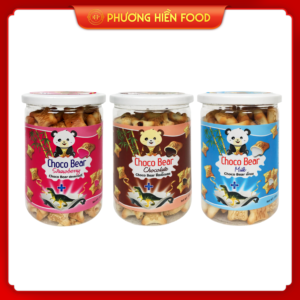 Bánh quy gấu hiệu Vfoods 180g Hộp