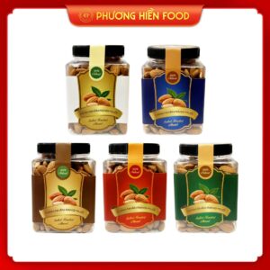 Hạnh nhân rang muối 300G hộp vuông