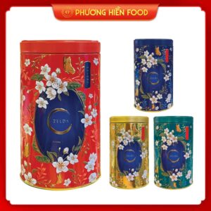 TRÀ OOLONG Nguyên Chất hiệu Zelda  OVAL 100G Hộp thiếc