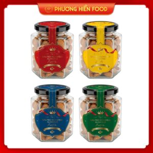 Hạnh nhân rang muối 200g hũ thủy tinh