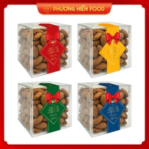Hạt hạnh nhân rang muối 250g Hộp mika