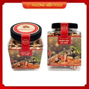 Nhân hạt óc chó vị tự nhiên 190G Hộp nhựa tết
