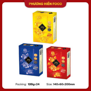 Bánh quy hỗn hợp LuckySun 120G Hộp giấy