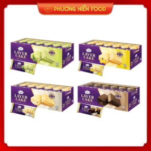 Bánh bông lan nhiều lớp bake story hiệu win win 384g