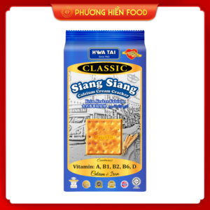 Bánh quy Giòn canxi cream siang siang hiêu hwa tai 400g
