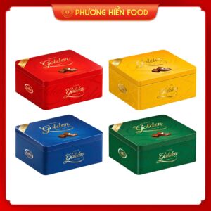 Socola hỗn hợp Cacao Golden Double Twist hiệu LaLe 200g MỚI