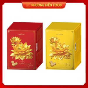 Bánh quy may mắn mini nhân mứt dứa  hiệu Vfoods 105G