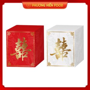 Bánh quy may mắn mini nhân mứt dứa  hiệu Vfoods 18G