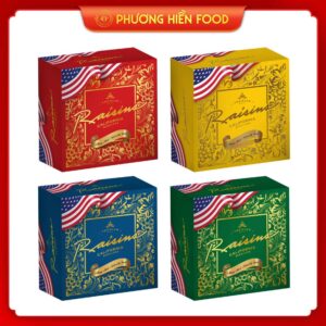 Nho khô vàng Raisins 100G Hộp giấy vuông